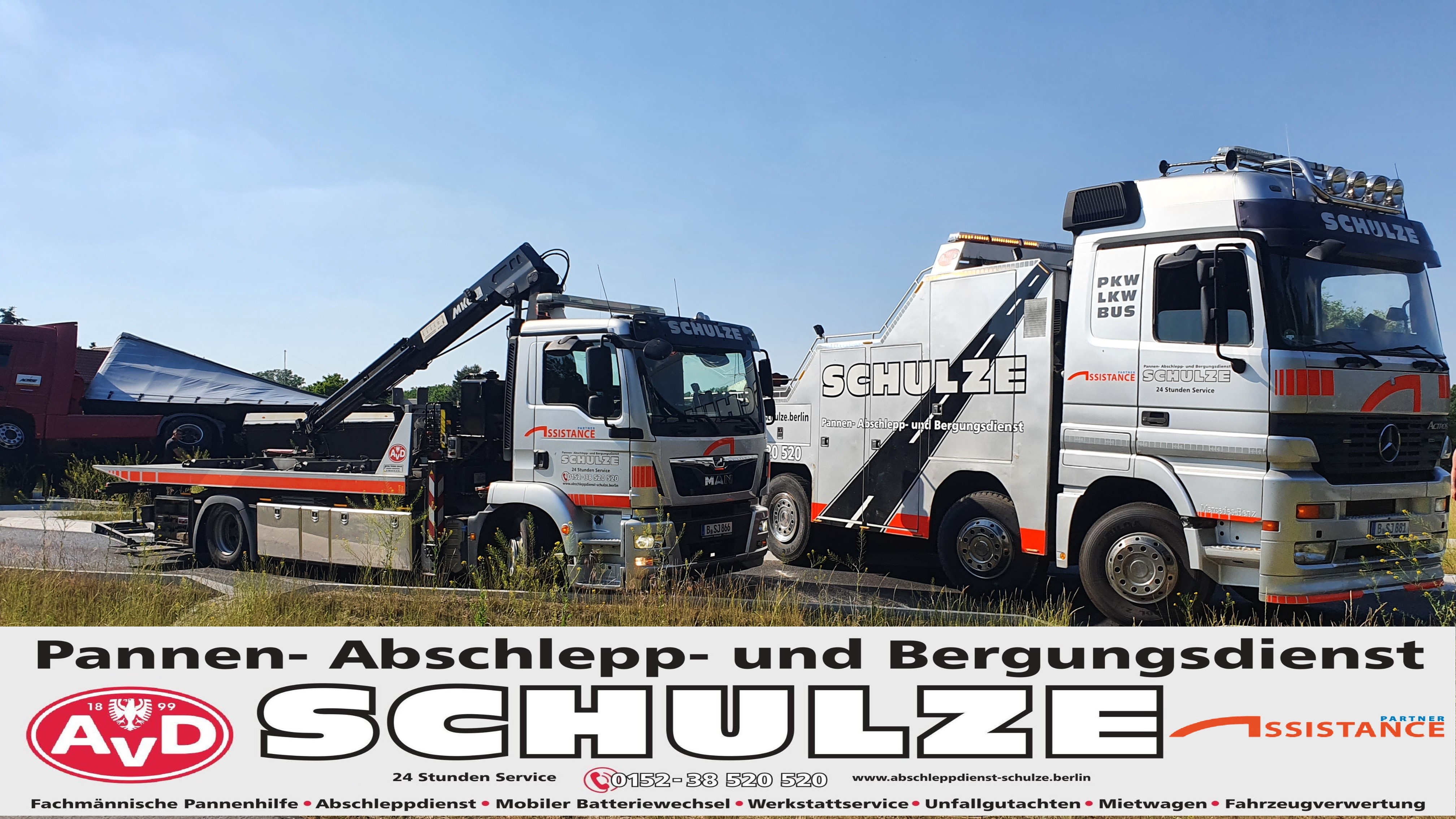Abschleppdienst Stracke Gmbh & Co. Kg Pannen-Abschlepp-und Bergungsdienst SCHULZE - Start